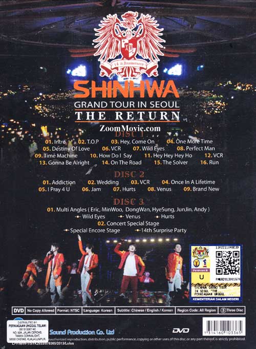 Shinhwa Grand Tour in Seoul The Return image 2