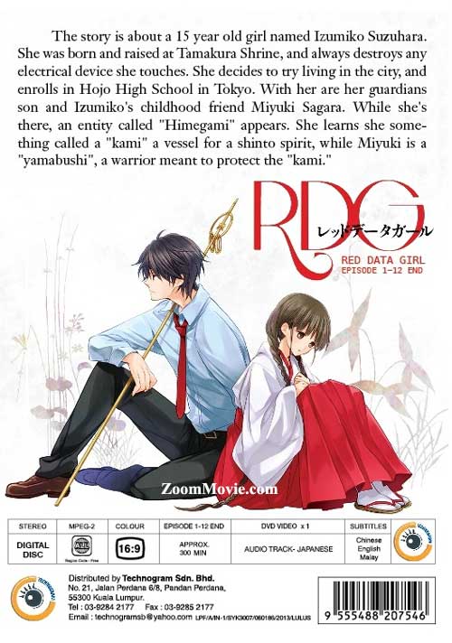 Red Data Girl image 2