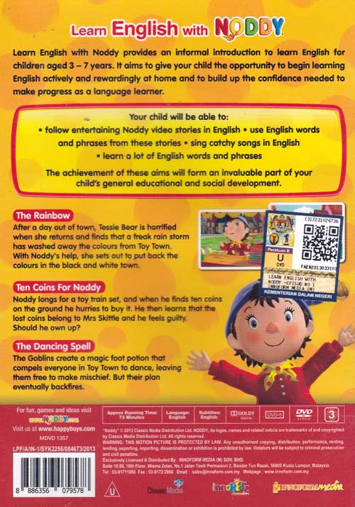 Learn English With Noddy (Vol. 1) image 2