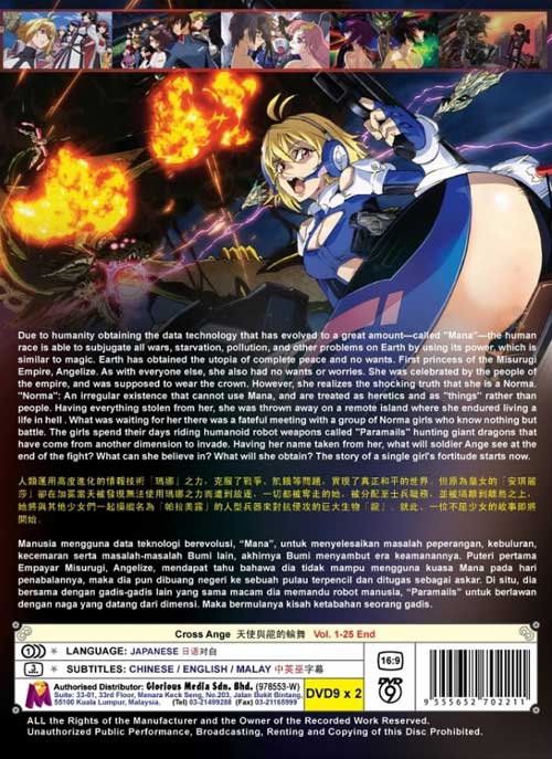 クロスアンジュ 天使と竜の輪舞 Dvd 14 アニメ 全1 25話
