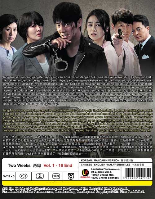 Two Weeks (DVD) (2013) Korean TV Series Ep 116 end (English Sub)