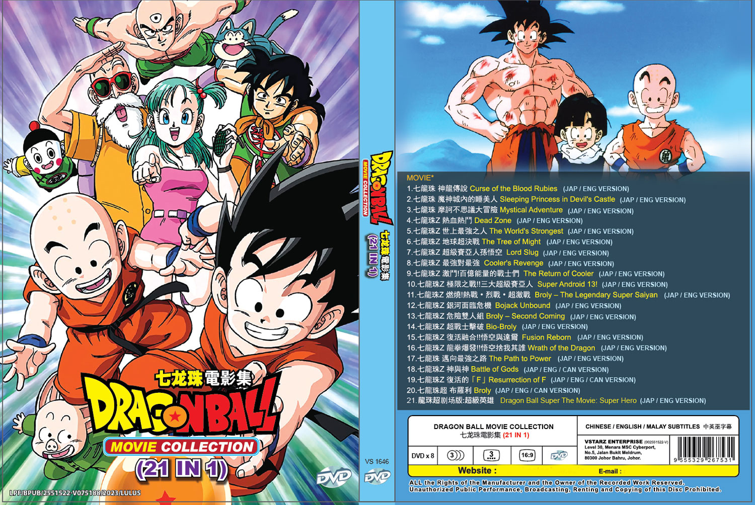 Dragon Ball Movie Collection 21 In 1 image 4