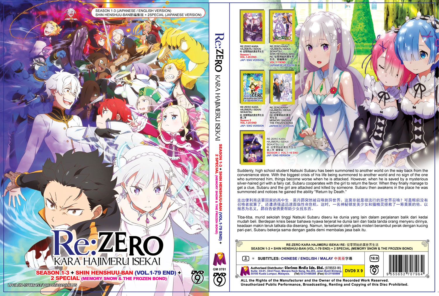 从零开始的异世界生活 Season 1-3 + 2 Special image 4