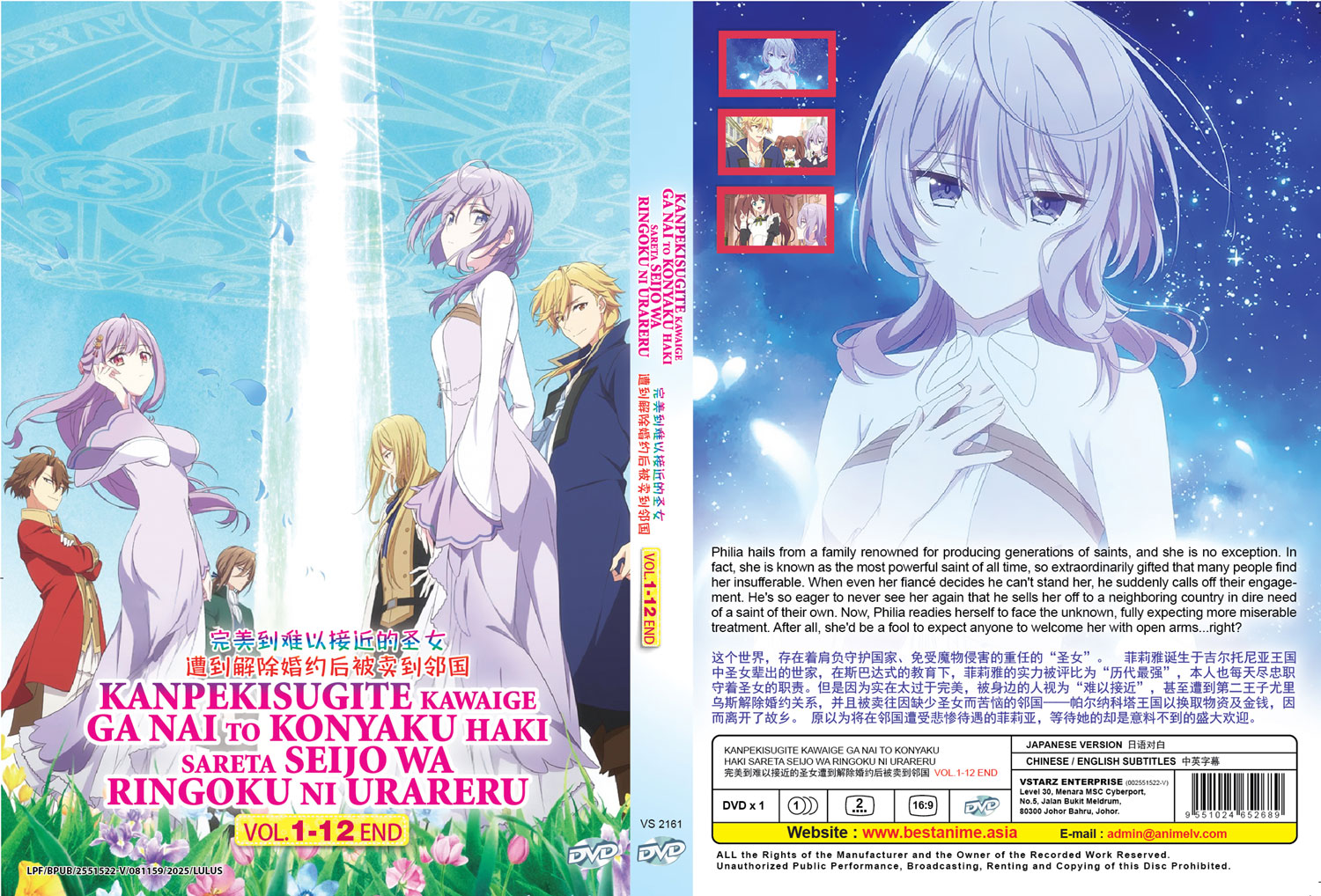 完美到難以親近的聖女遭到解除婚約後被賣到鄰國 image 4