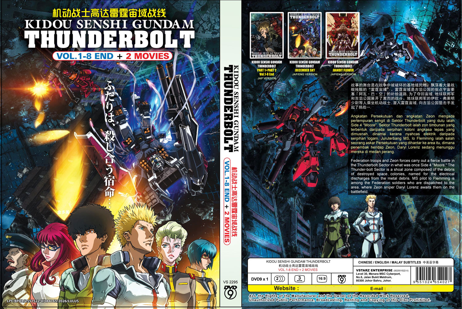 Kidou Senshi Gundam Thunderbolt + 2 Movies image 4