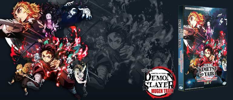 Kimetsu no Yaiba The Movie Mugen Train + HASHIRA GOU KAIGI/CHOU YASHIKI-HEN (DVD) (2020) Anime