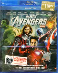 The Avengers (3D) (BLU-RAY) (2012) 欧州と米国映画