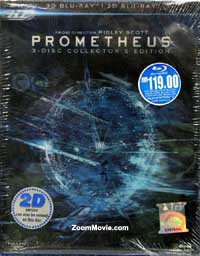 Prometheus (3D) (BLU-RAY) (2012) 欧州と米国映画