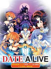 Date A Live (Season 1~2 + OVA + Movie) (DVD) (2013~2014) Anime