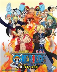 One Piece Box 21 (TV 716 - 739) (DVD) (2016) Anime