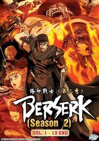 Berserk (Season 2 TV 13-25) (DVD) (2017) Anime