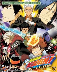 Katekyo Hitman Reborn! (Complete Collection Set TV 1~203 end) (DVD) (2006~2010) Anime