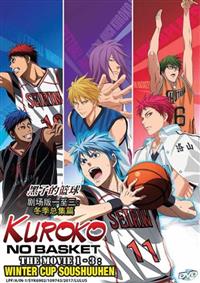 Kuroko no Basket The Movie: Winter Cup Soushuuhen (Part 1~3) (DVD) (2016) Anime