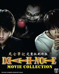 Death Note (5 Movies Collection) (DVD) (2006~2017) Japanese Movie
