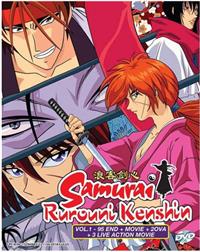 Samurai Rurouni Kenshin (Collection set TV + Movies + OVAs) (DVD) (1996~2014) Anime