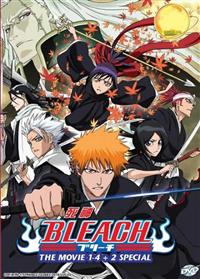 Bleach The Movie (Collection 1~4 + 2 SP) (DVD) (2007~2011) Anime