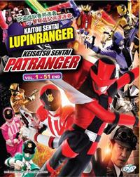 Kaitou Sentai Lupinranger VS Keisatsu Sentai Patranger (DVD) (2018 ~ 2019) Anime