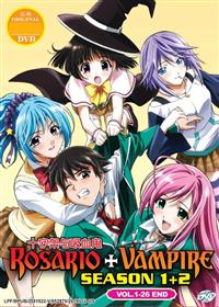 Rosario + Vampire (Collection Set Season 1~2) (DVD) (2008) Anime