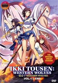 Ikki Tousen: Western Wolves (DVD) (2019) Anime