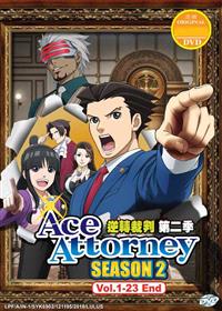 Ace Attorney Season 2 (DVD) (2019) Anime