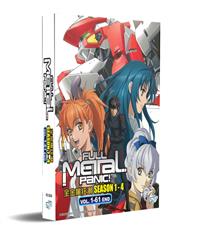 Full Metal Panic! Season 1-4 (DVD) (2002-2018) Anime