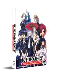 K-Project Season 1+2+ Movie + Seven Stories (Movies) (DVD) (2012~2018) Anime