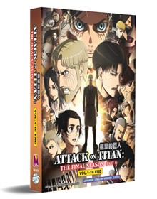 Attack on Titan Final Season (DVD) (2021) Anime