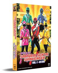 Samurai Sentai Shinkenger 1-49 End (DVD) (2021) Anime