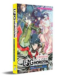 Log Horizon Season 1+3 + Special (DVD) (2013-2021) Anime