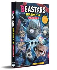 Beastars Season 1+2 (DVD) (2019-2021) 动画