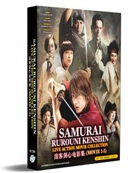 Rurouni Kenshin Live Action Movie Collection (DVD) (2012-2021) Anime