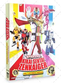 Kikai Sentai Zenkaiger 1-49 end + 2 Movies (DVD) (2021-2022) Anime