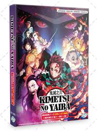 Kimetsu no Yaiba Season 1+2 + 2Movies +MV (DVD) (2019-2022) Anime