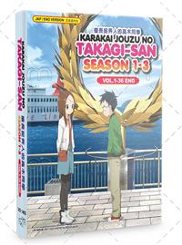 Karakai Jouzu no Takagi-san Season 1~3 (DVD) (2018~2022) Anime