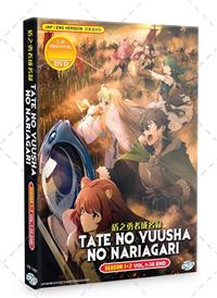 Dvd Tate No Yuusha No Nariagari + Overlord + Extras + Filmes