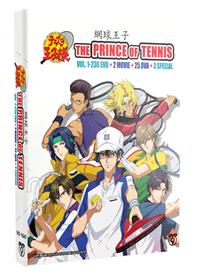 The Prince Of Tennis + 2 Movies + 25 OVA +3 Special (DVD) (2001-2022) Anime