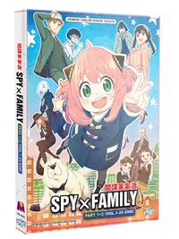 Spy x Family Season 1+2 (DVD) (2022) Anime