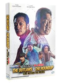 The Outlaws +The Roundup Live Action The Movie (DVD) (2017) Korean Movie