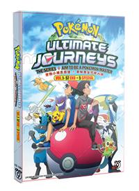 Pokemon Ultimate Journeys: The Series + Aim to Be a Pokemon Master + 5 Special (DVD) (2022) Anime