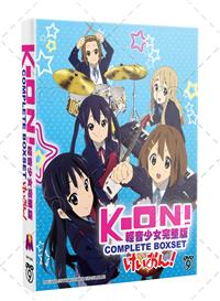 K-On! Season 1+2 + Movie+ 5 OVA (DVD) (2009-2011) Anime