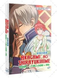 Akagami No Shirayukihime Season 1+2 +OVA (DVD) (2015) Anime