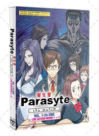 Parasyte: The Maxim + Live Action Movie 1+2 (DVD) (2015) Anime