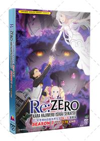 从零开始的异世界生活 第三季 袭击篇 (DVD) (2025) 动画