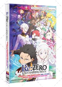 从零开始的异世界生活 Season 1-3 + 2 Special (DVD) (2016-2025) 动画