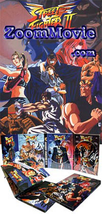 Street Fighter II V Complete TV Series (English Dubbed) (DVD) (1995) 动画