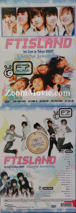 FT Island 1st Live In Tokyo 2007 : Cheerful Sensibility (DVD) () Korean Music