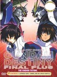 Mobile Suit Gundam Seed Destiny Final Plus The Chosen Future Dvd 2005 Anime English Sub