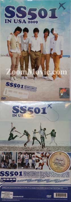 SS501 In USA 2009 (DVD) () 韩国音乐视频