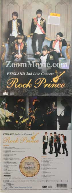 FT Island 2nd Live Concert Rock Prince (DVD) () 韓國音樂視頻