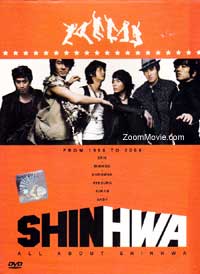 SHINHWA All About Shinhwa From 1998 To 2008 (DVD) () 韓國音樂視頻